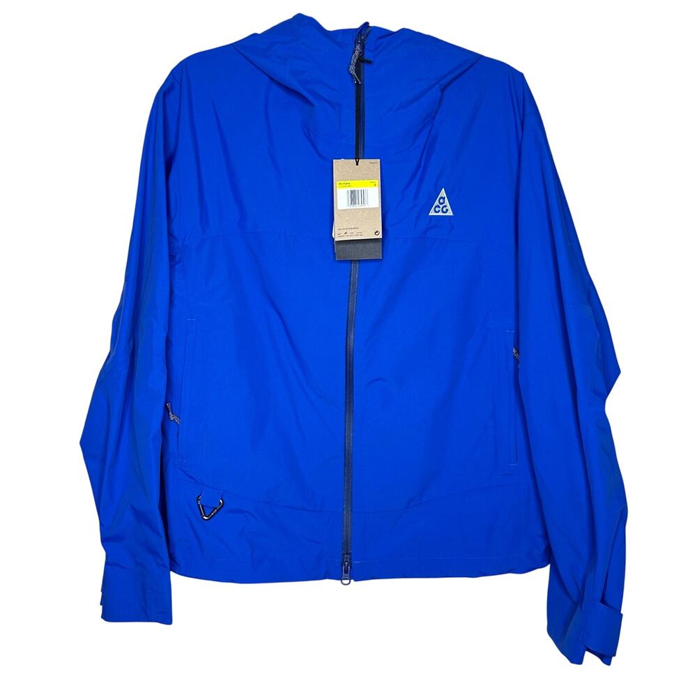 Nike ACG Morpho Storm-FIT ADV Rain Jacket HJ0246 Blue Womens Size Small NWT $285